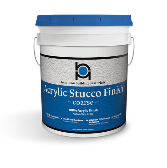 Coarse Acrylic Stucco Finish