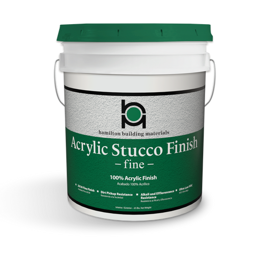 Fine Acrylic Stucco Finish