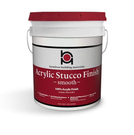 Smooth Acrylic Stucco Finish