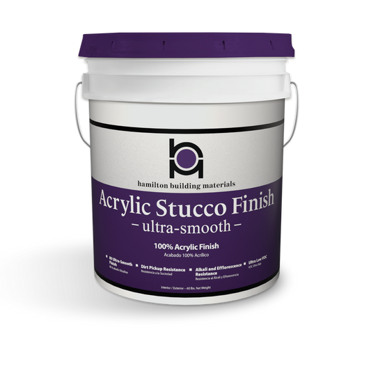 Ultra-Smooth Acrylic Finish